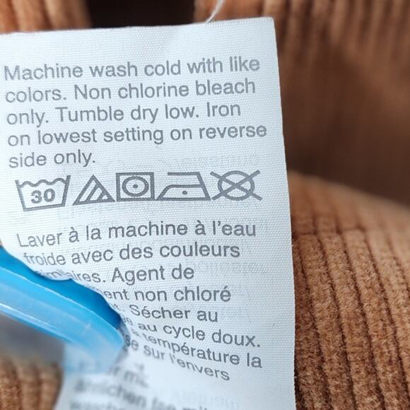 Madewell Texture & Thread Corduroy Swing Top in Warm Hickory Size S - Picture 5 of 5